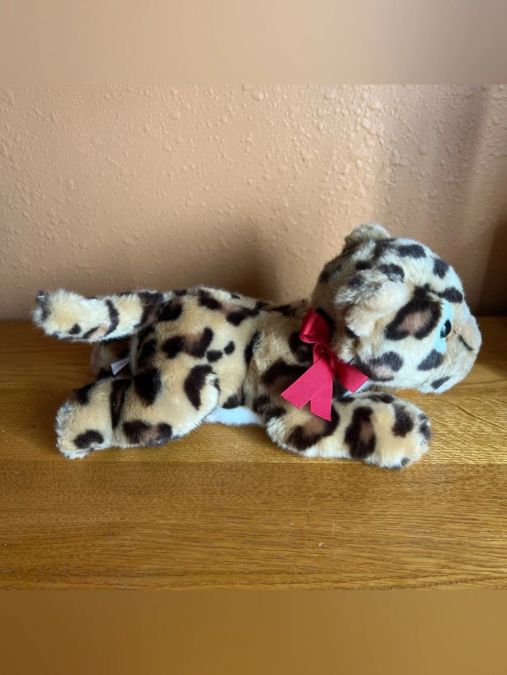 CARTIER - Plush Leopard Cub Stuffed Animal - Tan & Dark Brown RARE - Picture 6 of 9